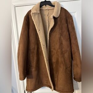 Ben Sherman Tan Shearling Jacket